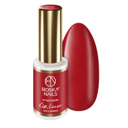 Lakier hybrydowy Lip Liner Spicy Pepper  no 598 Boska Nails 6 ml