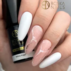 Lakier Hybrydowy Divine White Angel  no 301 Boska Nails  6 ml