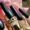 Lakier Hybrydowy Divine Black Hell no 302 Boska Nails 6 ml