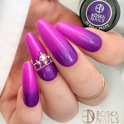 Lakier Hybrydowy Divine Purple Plum no 304 Boska Nails 6 ml