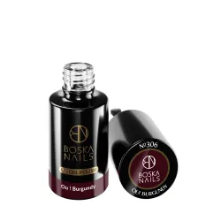 Lakier Hybrydowy Divine Ou! Burgundy no 306 Boska Nails 6 ml