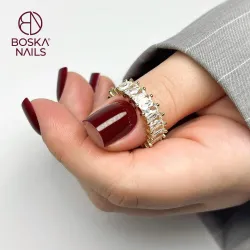 Lakier Hybrydowy Divine Red Secret no 307 Boska Nails 6 ml
