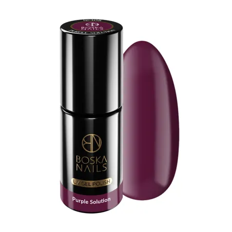Lakier Hybrydowy Divine Purple Solution no 308 Boska Nails 6 ml