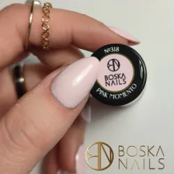 Lakier Hybrydowy Divine Pink Momento no 318 Boska Nails 6 ml