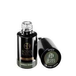 Lakier Hybrydowy Divine Military Green no 323 Boska Nails 6 ml