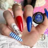Lakier Hybrydowy Divine Red Ferry no 326 Boska Nails 6 ml