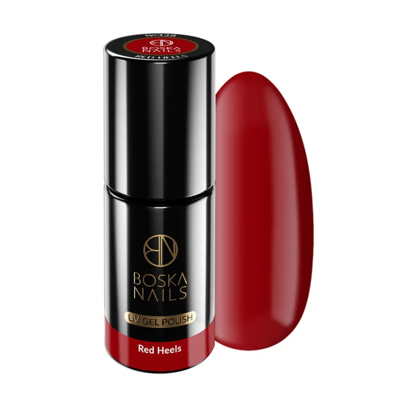 Lakier Hybrydowy  Divine Red Heels 6 ml 328 Boska Nails 6 ml