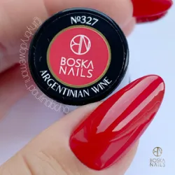 Lakier Hybrydowy Divine Argentinian Wine no 327 Boska Nails 6 ml