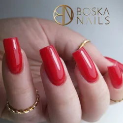 Lakier Hybrydowy Divine Sweet Red no 329 Boska Nails 6 ml