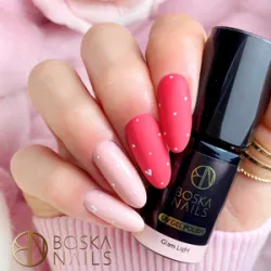 Lakier Hybrydowy Divine Glam Light no 333 Boska Nails 6 ml