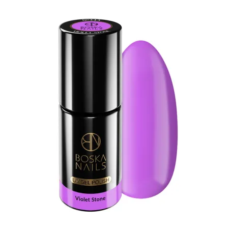 Lakier Hybrydowy  Divine Violet Stone no 343 Boska Nails 6 ml