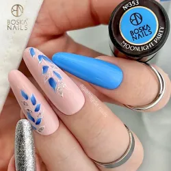 Lakier Hybrydowy Divine Moonlight Party no 353  Boska Nails 6 ml