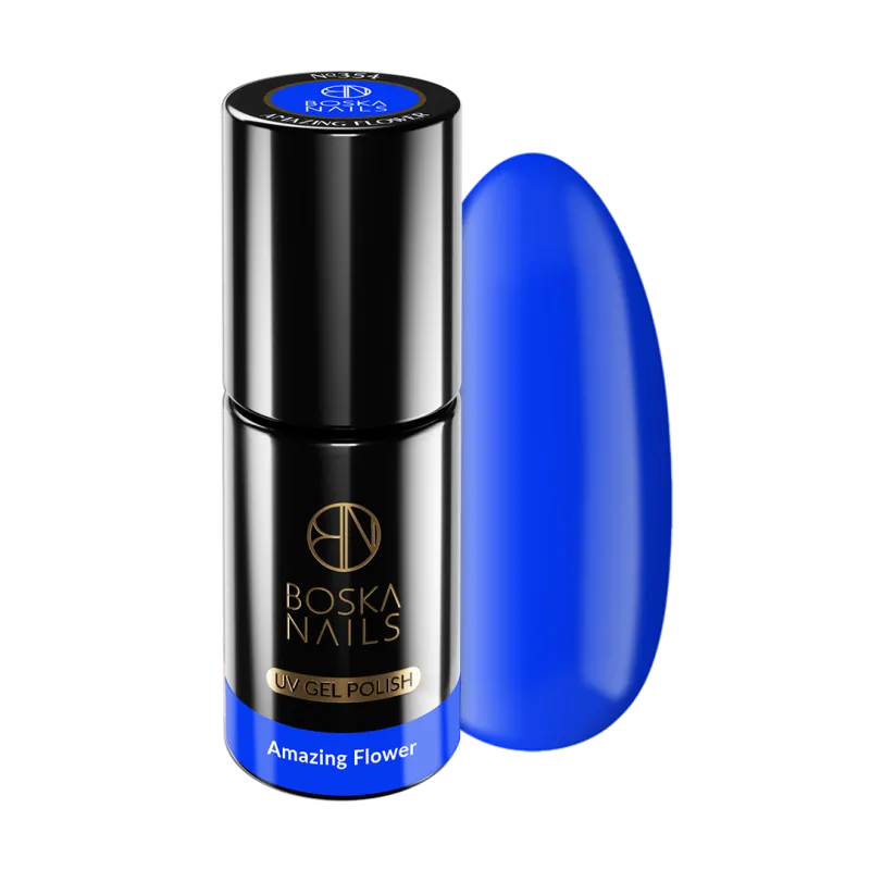 Lakier Hybrydowy Divine Amazing Flower no 354  Boska Nails 6 ml