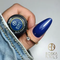 Lakier Hybrydowy Divine Blue Policewoman no 355 Boska Nails 6 ml