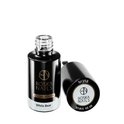 Lakier Hybrydowy Divine White Bear no 358 Boska Nails 6 ml