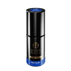 Lakier Hybrydowy Divine Blue Power no 362  Boska Nails 6 ml