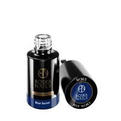 Lakier Hybrydowy Divine Blue Secret no 363 Boska Nails 6 ml