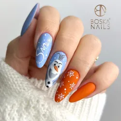 Lakier Hybrydowy Good Day Orange Vibe no 383 Boska Nails 6 ml