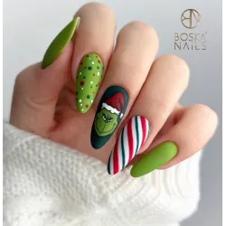Lakier Hybrydowy Good Day Green Leaf no 389 Boska Nails 6 ml