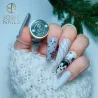 Lakier Hybrydowy Bflash Silver no 372 Boska Nails 6 ml