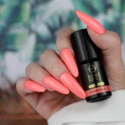 Lakier Hybrydowy Island Paradise Barbados Orange no 419 Boska Nails 6 ml