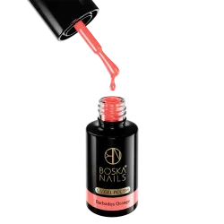 Lakier Hybrydowy Island Paradise Barbados Orange no 419 Boska Nails 6 ml