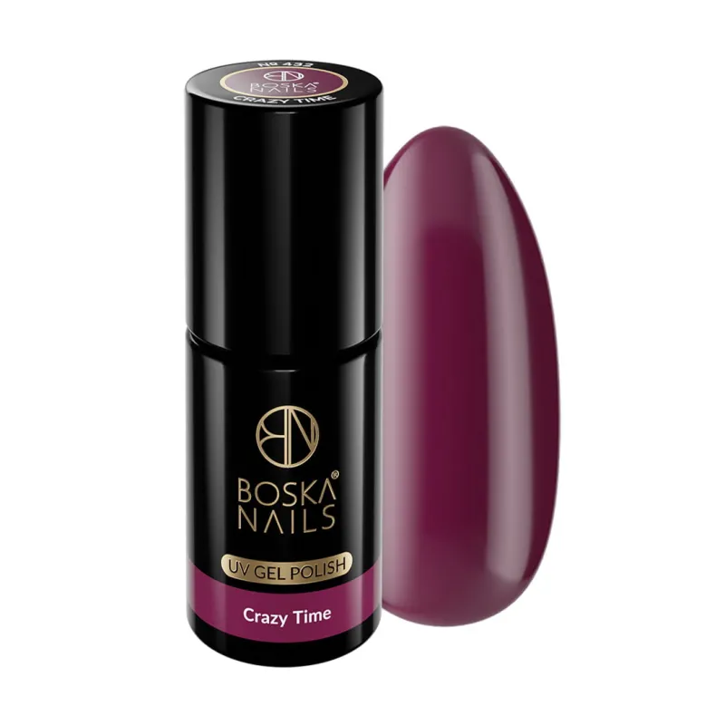 Lakier Hybrydowy Autumn Date Crazy Time no 432 Boska nails 6 ml