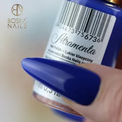 Lakier Klasyczny do paznokci Atramenta no 673 Boska Nails Nail Polish 9 ml