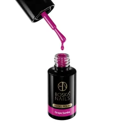 Lakier Hybrydowy Summer Time Grape Samba no 472 Boska Nails 6 ml