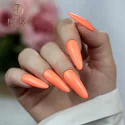 Lakier Hybrydowy Summer Time Orange Samba  no 475 Boska Nails 6 ml