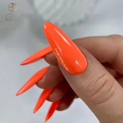 Lakier Hybrydowy Summer Time Orange Samba  no 475 Boska Nails 6 ml