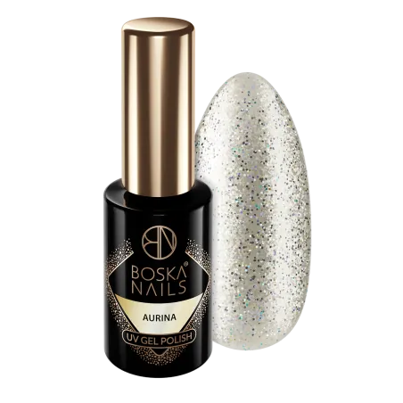 Lakier Hybrydowy Cosmic Glow Aurina no 486 Boska Nails 6 ml