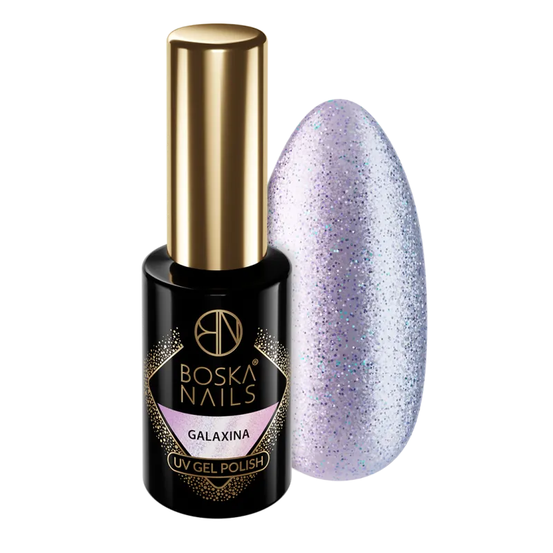 Lakier hybrydowy Cosmic Glow Galaxina no 488 Boska Nails 6 ml