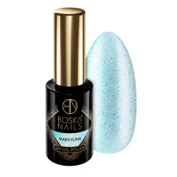 Lakier Hybrydowy Cosmic Glow Marsylina no 490 Boska Nails 6 ml