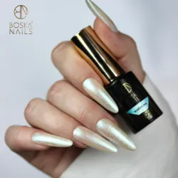 Lakier Hybrydowy Cosmic Glow Marsylina no 490 Boska Nails 6 ml