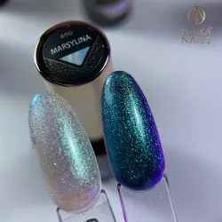 Lakier Hybrydowy Cosmic Glow Marsylina no 490 Boska Nails 6 ml