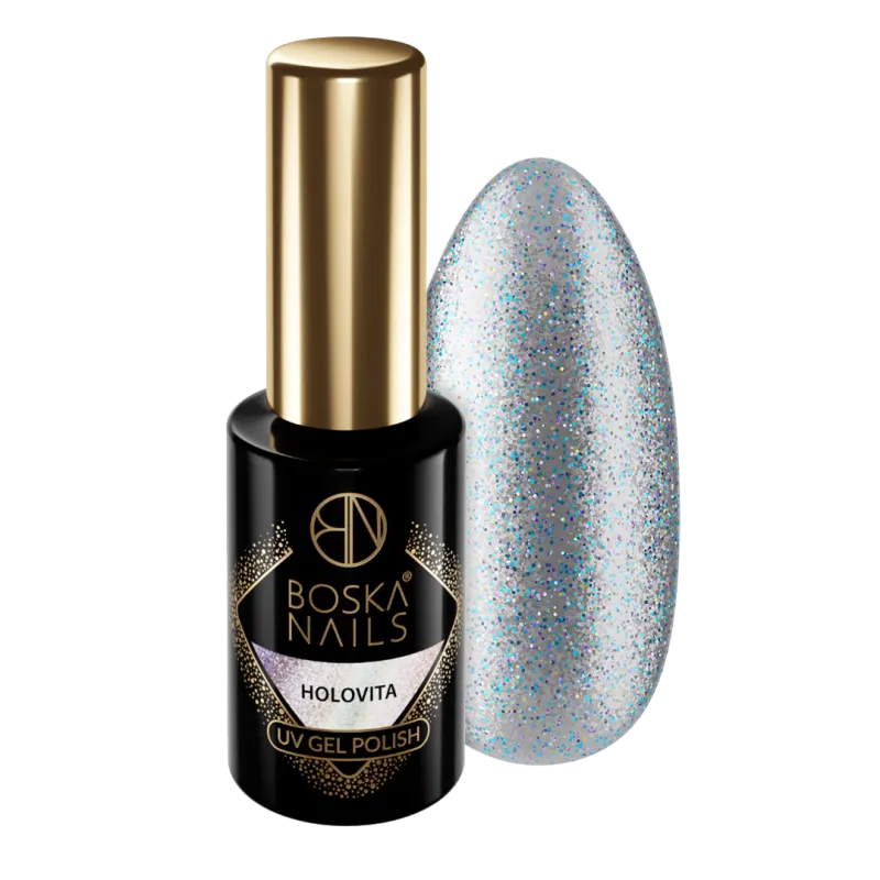Lakier Hybrydowy Cosmic Glow Holovita no 492 Boska Nails 6 ml