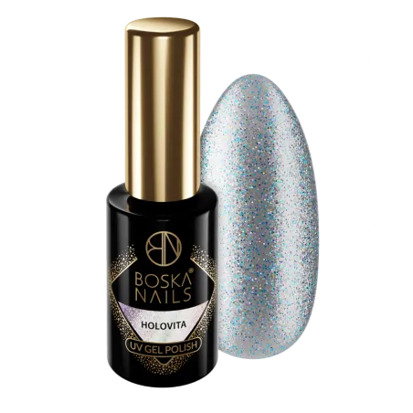 Lakier Hybrydowy Cosmic Glow Holovita no 492 Boska Nails 6 ml