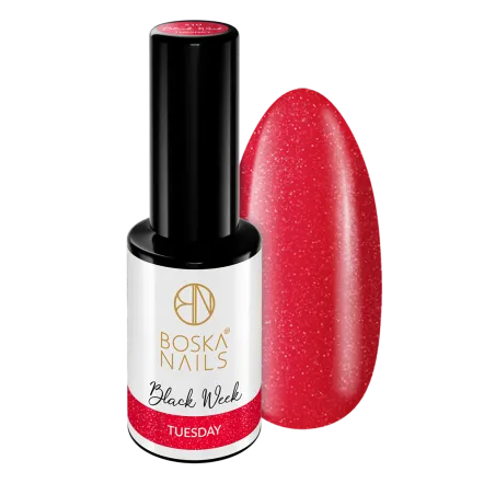 Lakier Hybrydowy Black Week no 510 Tuesday Boska Nails 6 ml