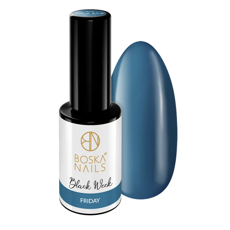 Lakier Hybrydowy Black Week no 513 Friday Boska Nails 6 ml