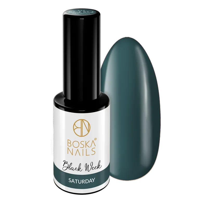 Lakier Hybrydowy Black Week no 514 Saturday Boska Nails 6 ml