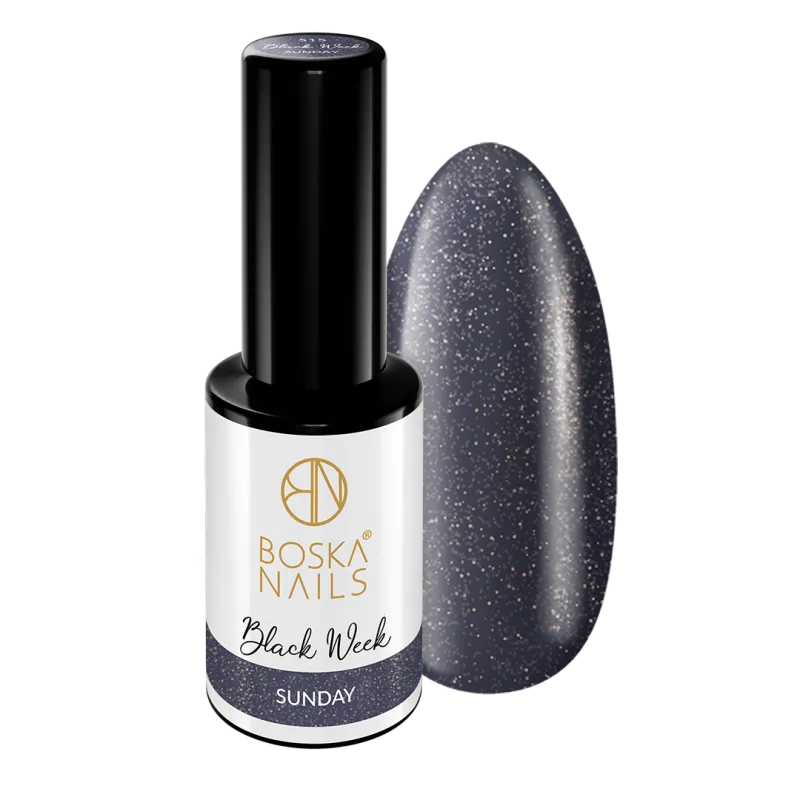 Lakier Hybrydowy Black Week no 515 Sunday Boska Nails 6 ml