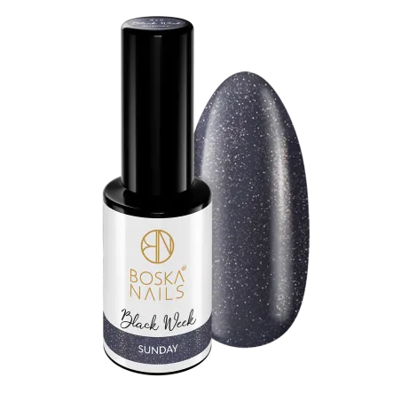Lakier Hybrydowy Black Week no 515 Sunday Boska Nails 6 ml