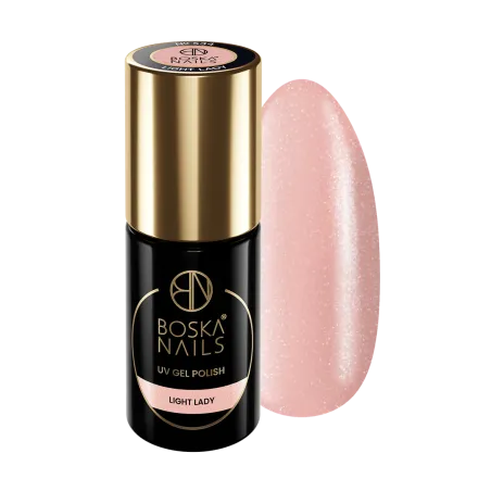 Lakier hybrydowy Natural Look no 534  Light Lady Boska Nails 6 ml