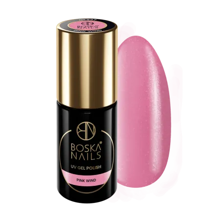 Lakier hybrydowy Natural Look no 537 Pink Wind Boska Nails 6 ml