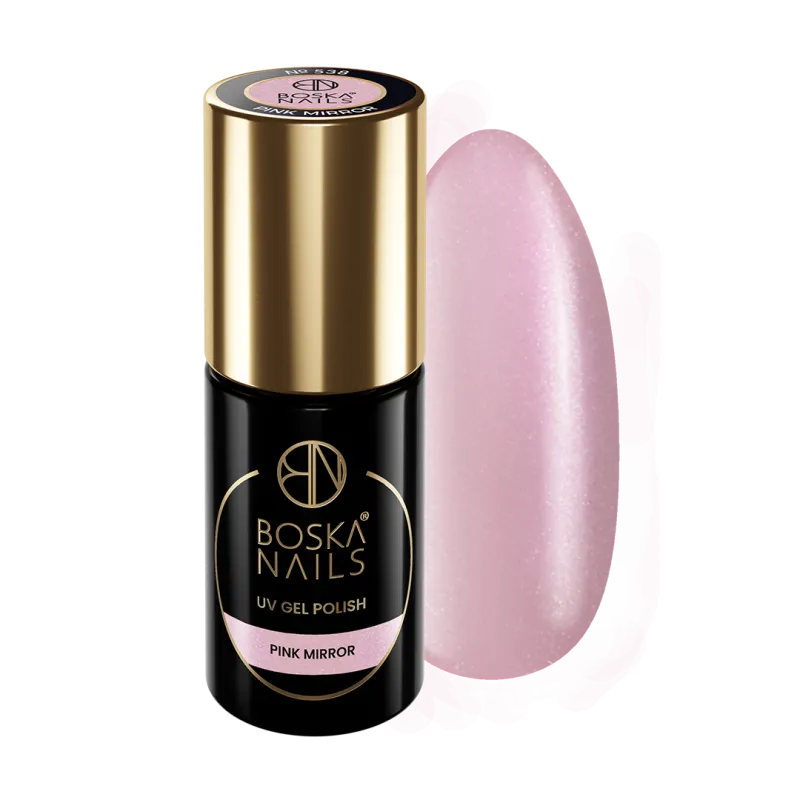 Lakier hybrydowy Natural Look no 538 Pink Mirror Boska Nails 6 ml
