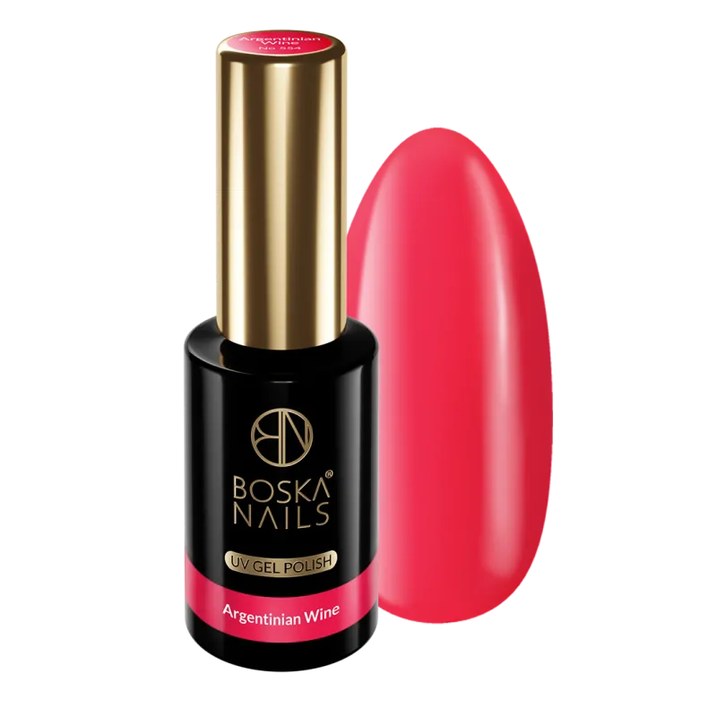 Lakier hybrydowy Argentinian Wine UP no 554  Boska Nails 10 ml