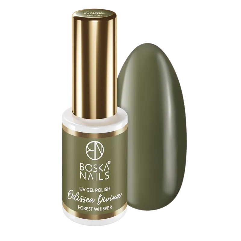 Lakier hybrydowy Odissea Divina Forest Whisper no 548  Boska Nails 6 ml