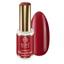 Bordowy Lakier hybrydowy Odissea Divina Garden Gossip no 540 Boska Nails 6 ml