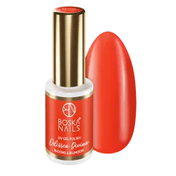 Pomarańczowy Lakier hybrydowy Odissea Divina Blooms & Blunders no 539 Boska Nails 6 ml